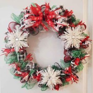 Let It Snow Wreath